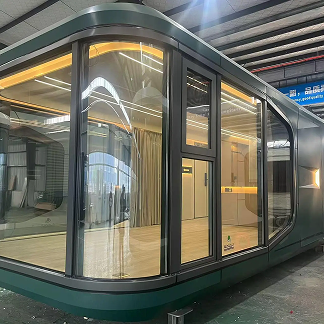 Z5 40ft Prefab House Cabin Capsule Mobile Hotel Prefabricated Home with kitchen and bathroom Capsule House - Image 4