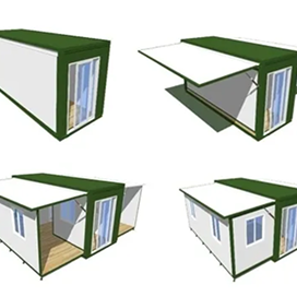 Expandable Foldable Container House With Solar Energy - Image 4