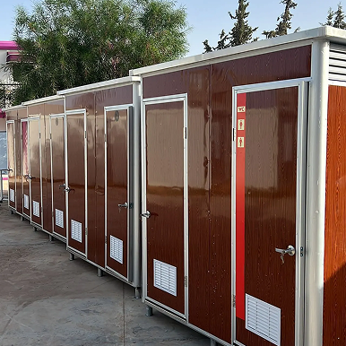 Prefabricated Seated HDPE Portable Toilet Bathroom - Image 2