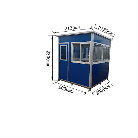 Small Guard House Outdoor Modern Security Booth - Image 2