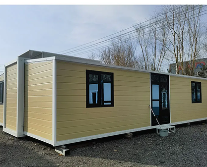 Expandable Foldable Container House With Solar Energy