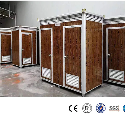 Prefabricated Seated HDPE Portable Toilet Bathroom