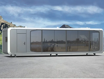 Prefab House Modern Capsule Cabin Hotel Container Home Sleep Pod Outdoor Mobile Tiny House Luxury Capsule House