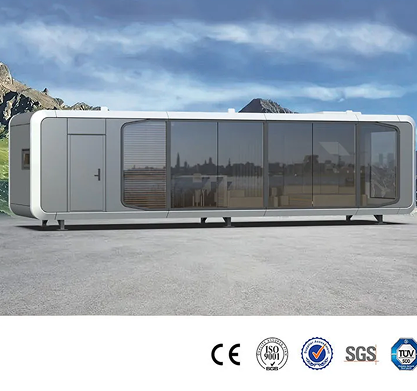 Prefab House Modern Capsule Cabin Hotel Container Home Sleep Pod Outdoor Mobile Tiny House Luxury Capsule House