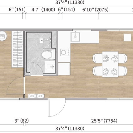 Disassembled Capsule House Cabin Capsule Prefab House Modular Dormitory Capsule House for Living - Image 3