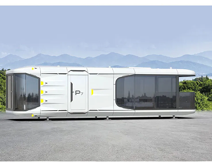 Portable Prefab Homes Modular Frame House Modern Luxury Prefab Houses Space Capsule Hotel Vacation Space