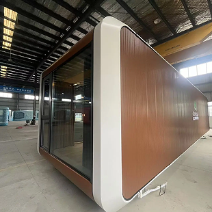 Prefab House Modern Capsule Cabin Hotel Container Home Sleep Pod Outdoor Mobile Tiny House Luxury Capsule House - Image 6