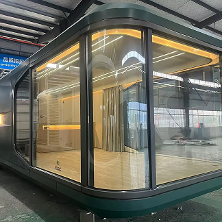 Z5 40ft Prefab House Cabin Capsule Mobile Hotel Prefabricated Home with kitchen and bathroom Capsule House - Image 2